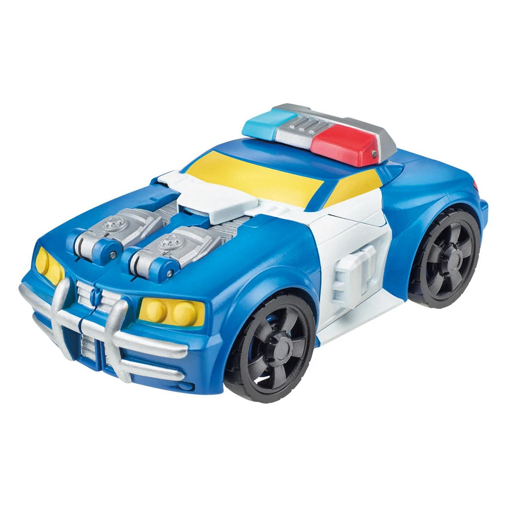 Playskool Heroes Transformers Rescue Bots Academy Classic Heroes Team Chase the Police-Bot Converting Toy, 4.5-Inch Action Figure, Kids Ages 3 and Up