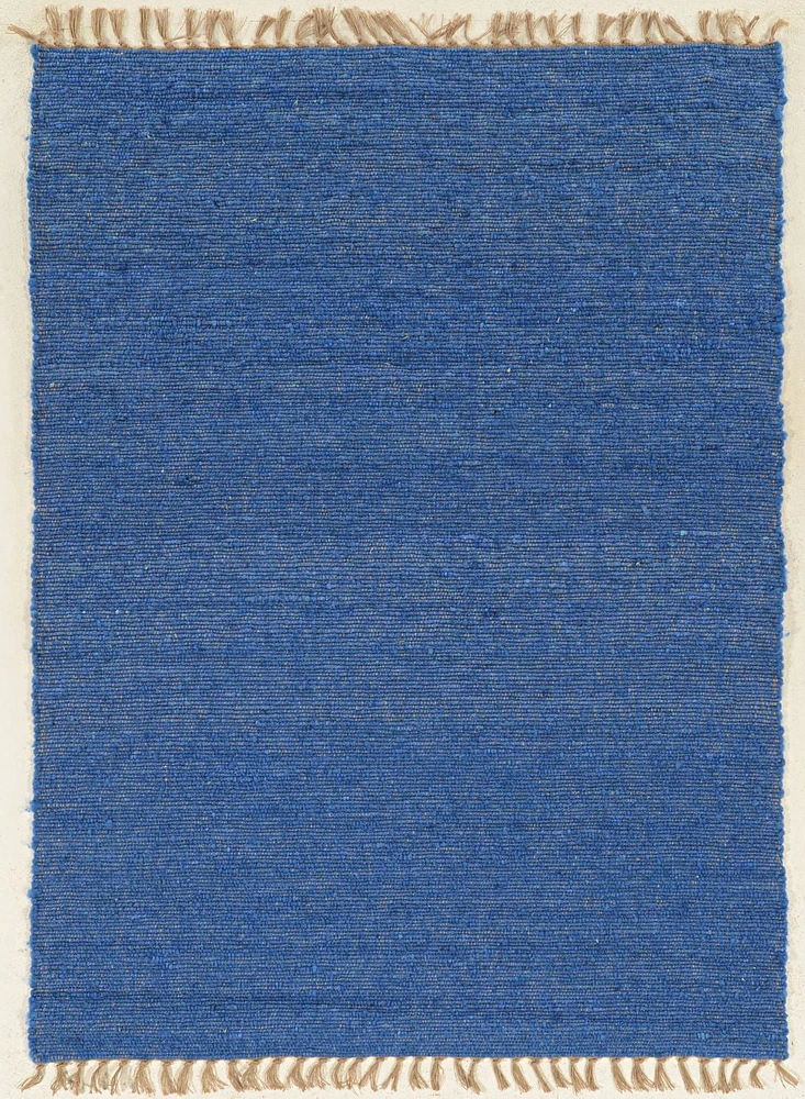 Verginia Berber Blue 3 ft. 6 in. x 5 ft. 6 in. Accent Rug