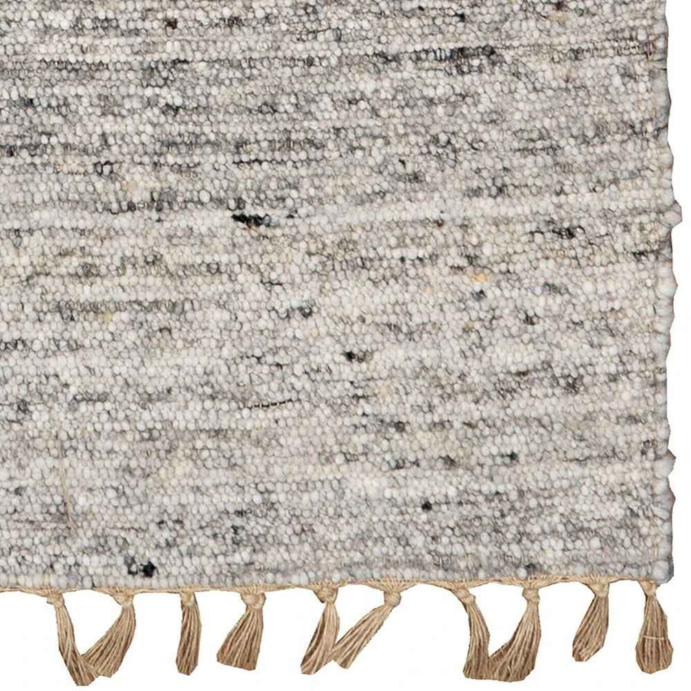 Verginia Berber Natural & Black 5 ft. 3 in. x 7 ft. 5 in. Area Rug