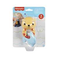 Fisher-Price Baby Teether and Fine Motor Toy for Newborns, Teething Time Otter