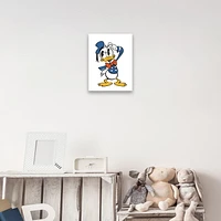 Artissimo Designs Geo Donald Thinking Printed Canvas - 6.5W x 8.5H x .5D