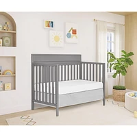 Fisher-Price Miles 5-in-1 Convertible Crib by Dream On Me, 3 height setting