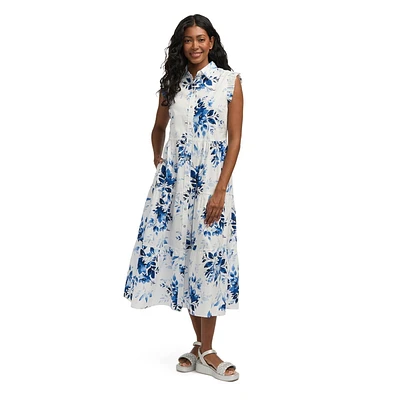 Mexx Women’s Floral Pattern Tiered Dress, XS-XXL