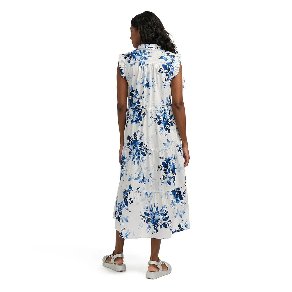 Mexx Women’s Floral Pattern Tiered Dress, XS-XXL
