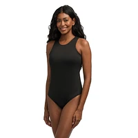Mexx Women’s Crew Neck Sleeveless Bodysuit, XS-XXL