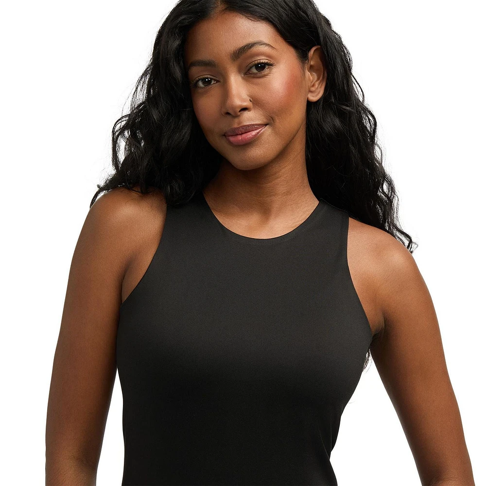Mexx Women’s Crew Neck Sleeveless Bodysuit, XS-XXL