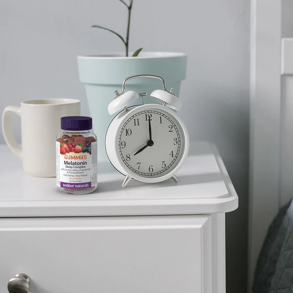 Mélatonine Complexe pour le sommeil Gélifiés baies