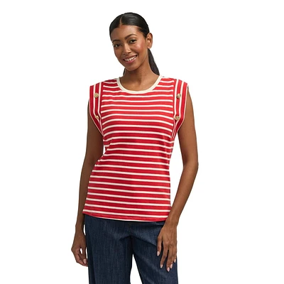 Top en tricot rayé de Mexx pour femmes