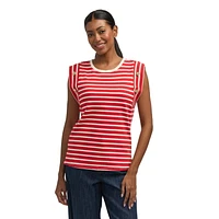 Top en tricot rayé de Mexx pour femmes