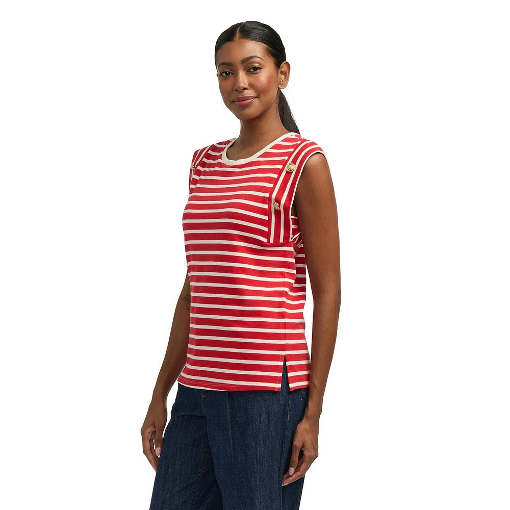 Top en tricot rayé de Mexx pour femmes