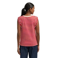 Top en tricot rayé de Mexx pour femmes