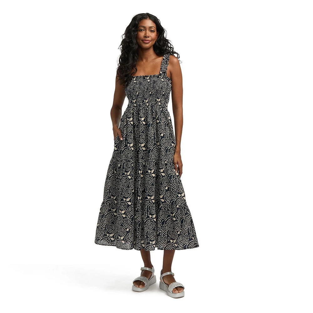 Mexx Women’s Printed Ruffle Tiered Dress, XS-XXL