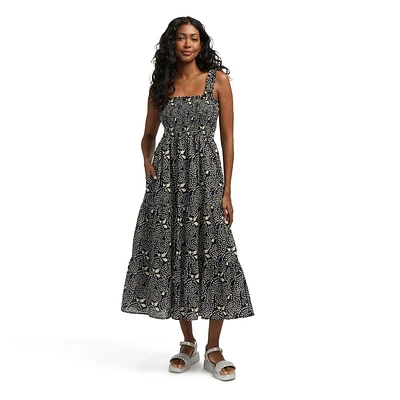 Mexx Women’s Printed Ruffle Tiered Dress, XS-XXL