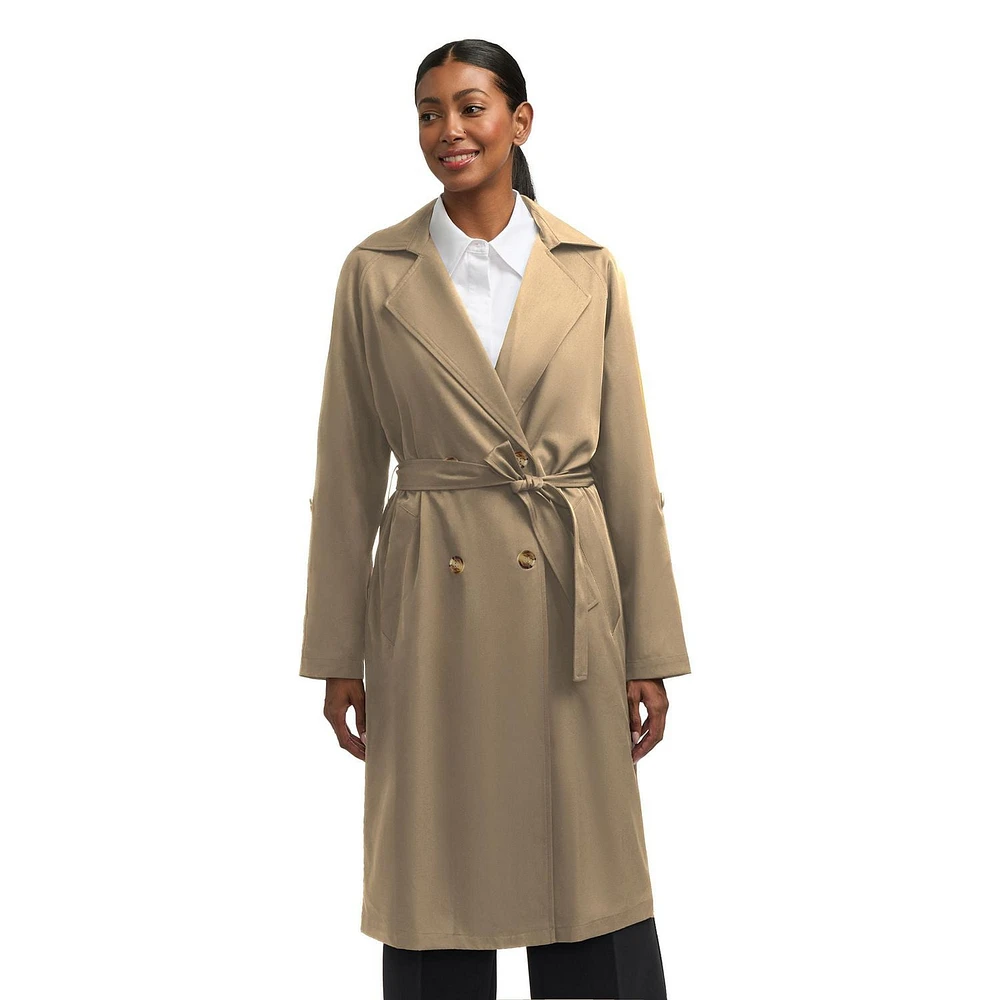 Trench à manches retroussées de Mexx pour femme XS-XXL