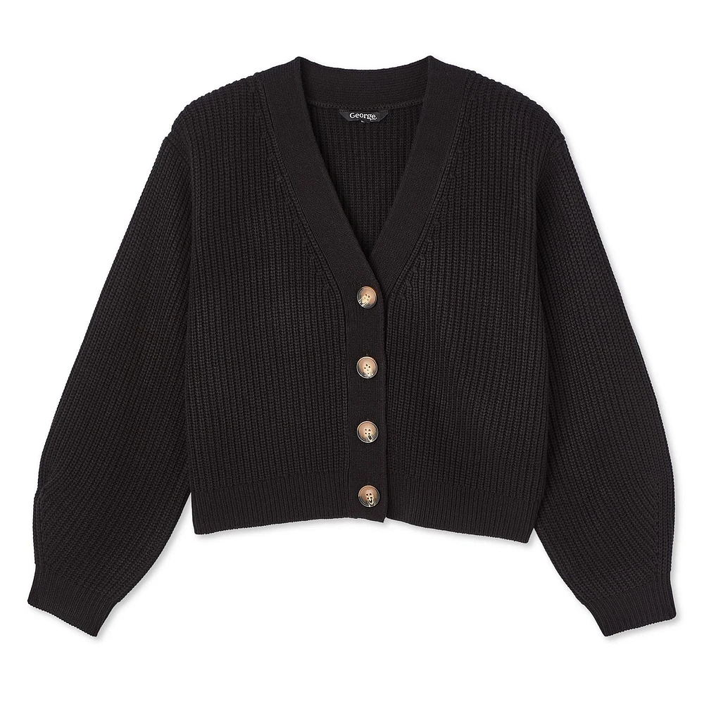 George Women's Button Front Cardigan