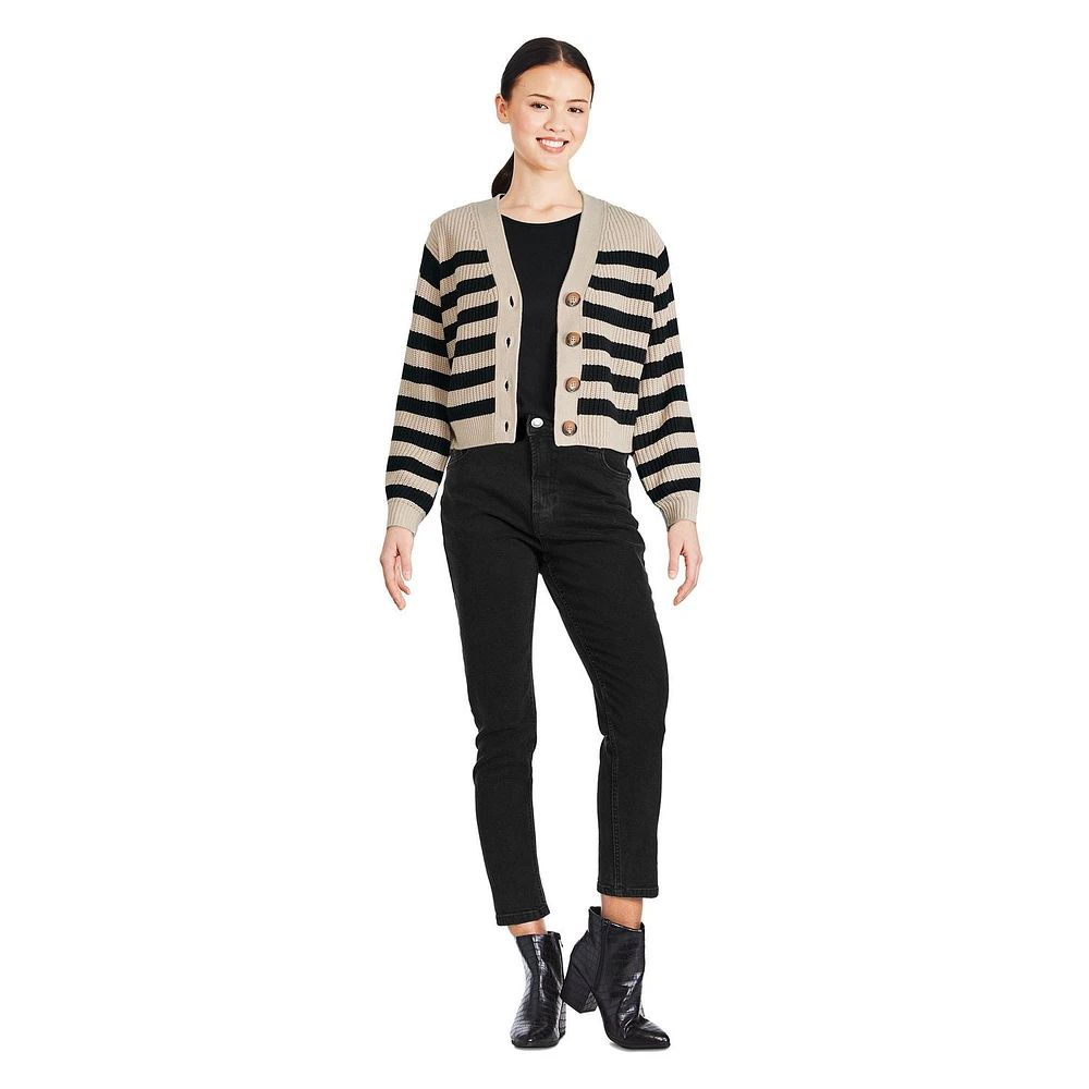 George Women's Button Front Cardigan