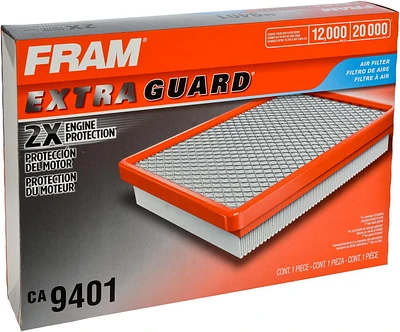 FRAM CA9401 Extra Guard Engine Air Filter, 20,000 km Air Filter