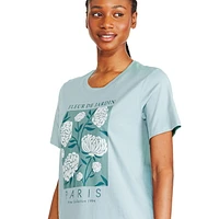 T-shirt à encolure ras du cou George pour femmes Tailles TP–TTG