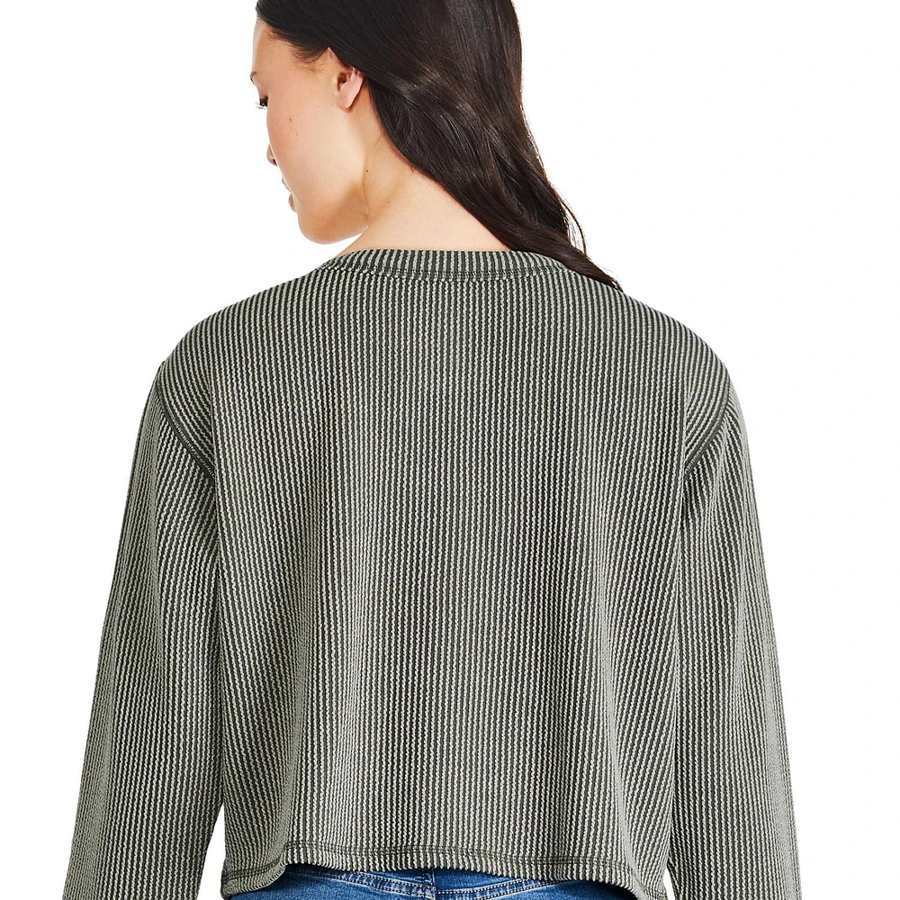 George Women's Textured Boxy Top