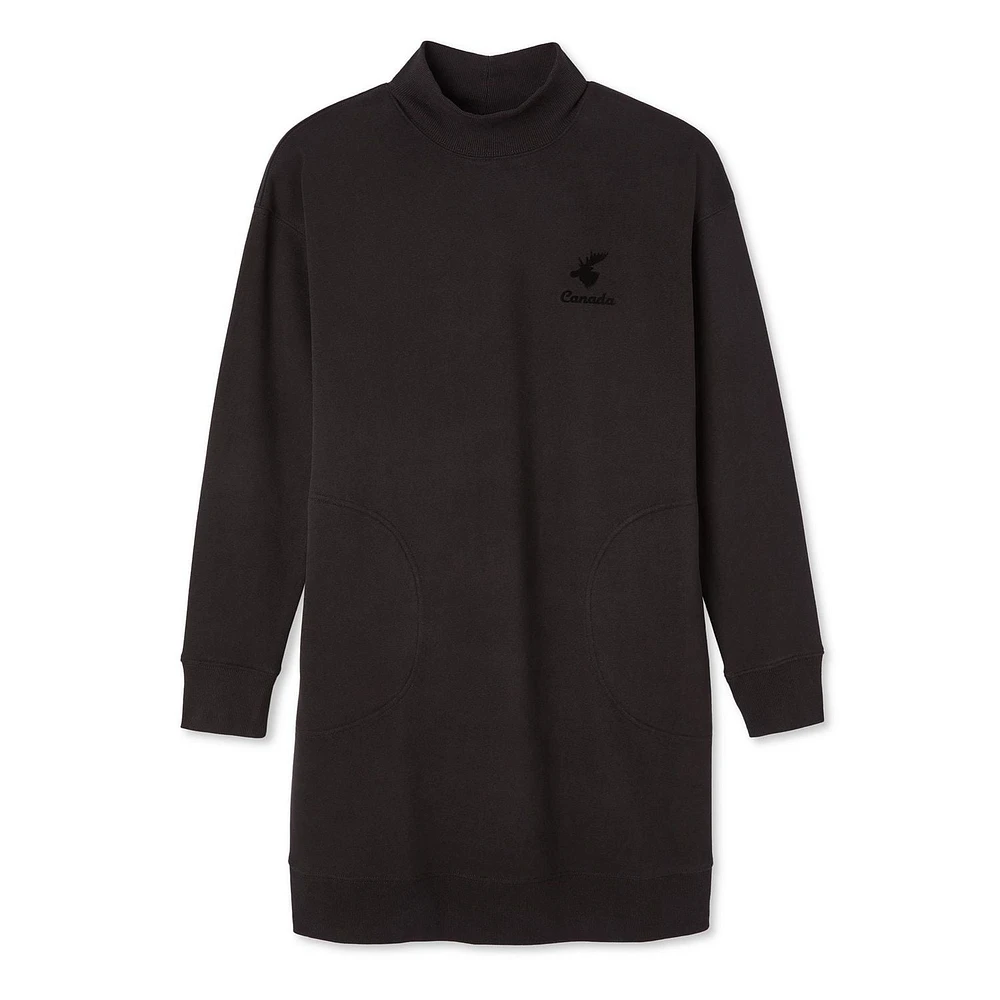 Canadiana Women's Fleece Dress, Sizes XS-XXL