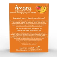 Amara Tropical Mango Organic Baby Food, Organic baby food