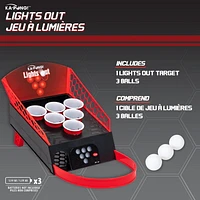 Electronic Ka-Pong Lights Out Game, Includes 1 target, 3 balls