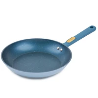 Thyme & Table Non-Stick 12-Pieces Cookware Set, Blue