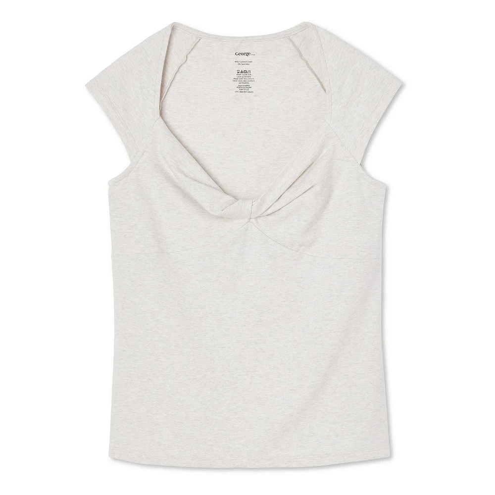 George Women's Knotted Front Top