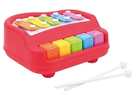 Kid connection 2-in-1 Xylophone & Piano 3 Pieces, Two instruments in one!