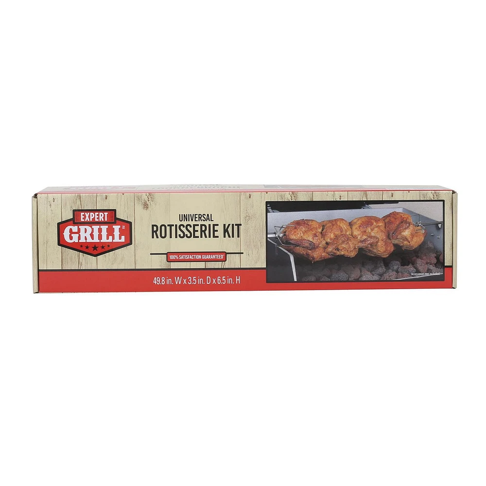 UNIVERSAL ROTISSERIE KIT, EXPERT GRILL UNIVERSAL ROTISSERIE KIT