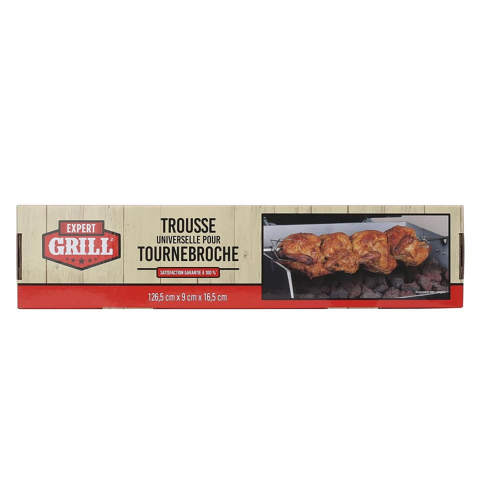 UNIVERSAL ROTISSERIE KIT, EXPERT GRILL UNIVERSAL ROTISSERIE KIT