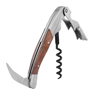 Sommelier Wood Handle Corkscrew Opener, Set of 2