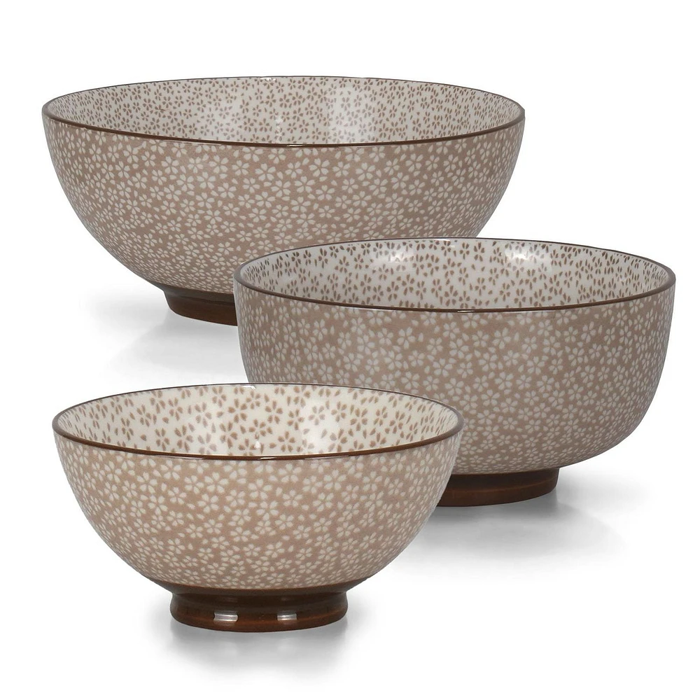 Camille Bowl Set of 3, 20 cm, 15 cm and10 cm