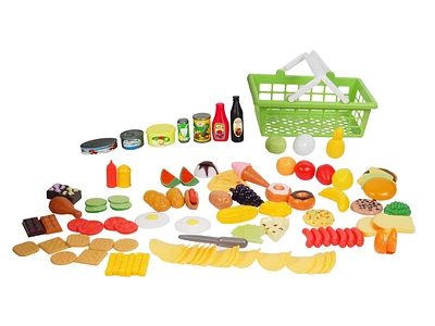 Kid Connection Food Playset, 100 Pieces