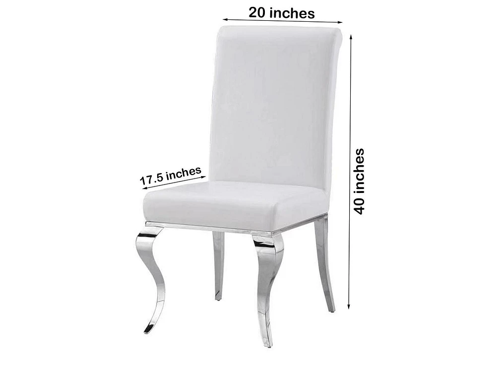 Canadian Century Dining Chair White