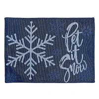 Tapestry Placemat (Let It Snow) (13 X 18) - Set of 12