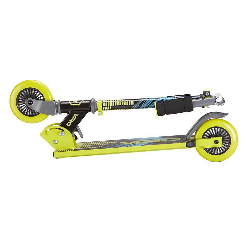 VIRO Rides - VR 240 Soundtrack Kick Scooter - Yellow for Kids 8+