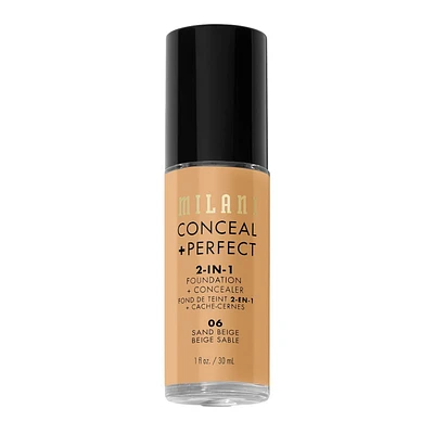 Milani : Fond de teint + Correcteur 2 en 1 Conceal + Perfect Fond de Teint