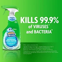 Scrubbing Bubbles Désinfectant Chasseur de saleté de salle de bain, Détruit les germes dans les baignoires, sur les murs de douche et bien plus, parfum Rosée du matin, 946 mL 946 mL, parfum rosée du matin
