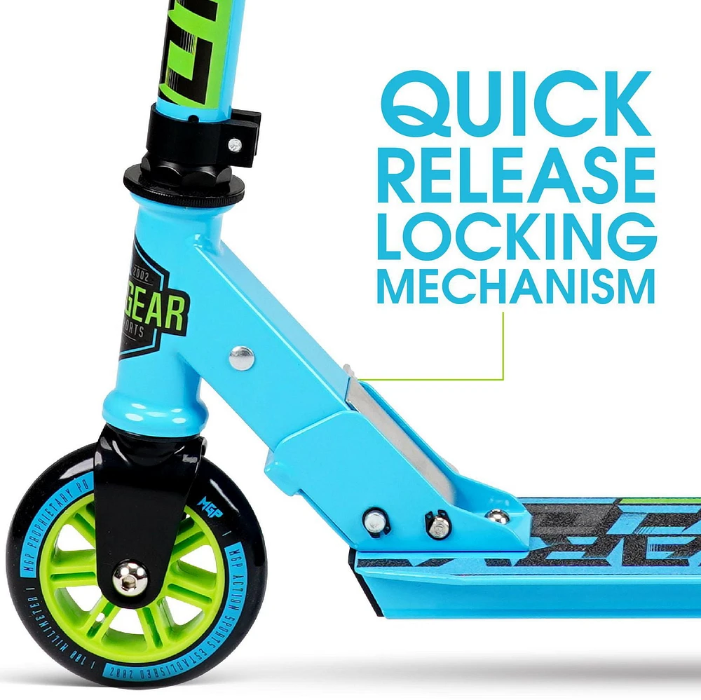 MADD GEAR Carve 100 Kids Kick Folding Scooter, 3 Years & Up Folding Scooter