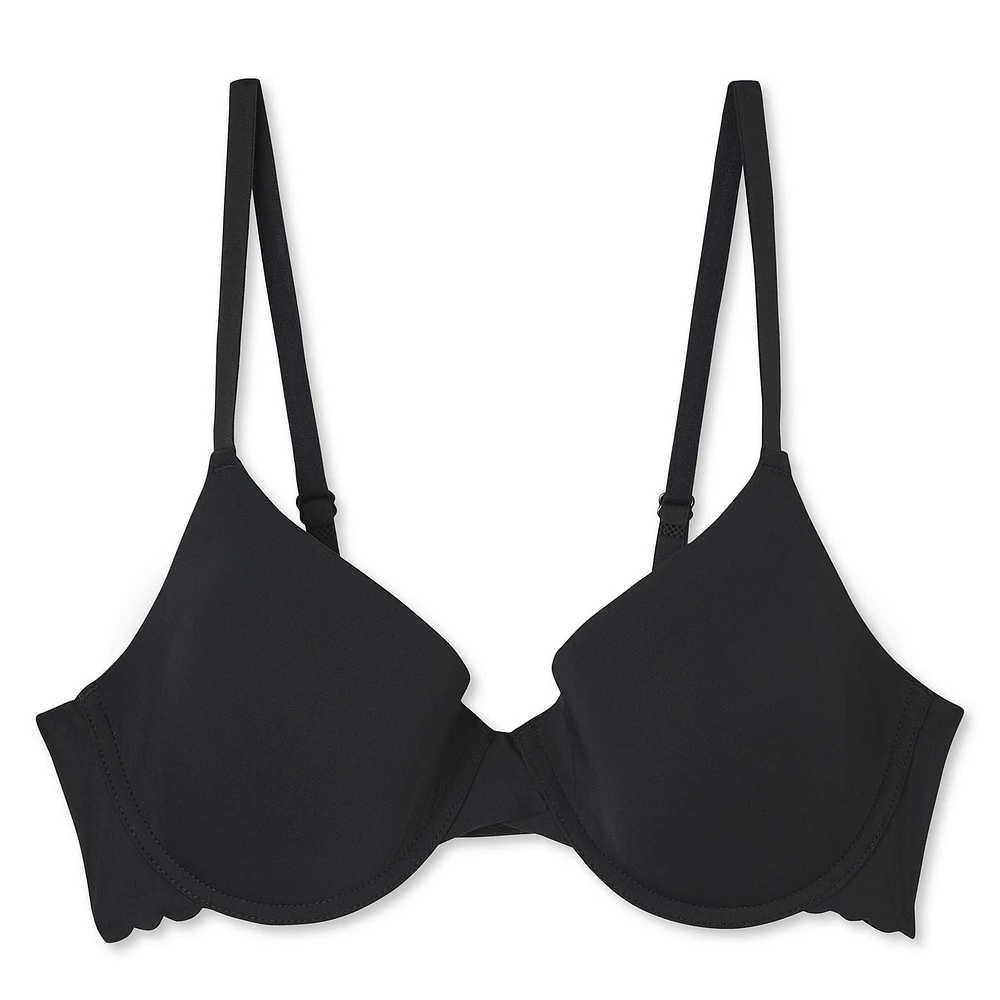Soutien-gorge t-shirt à ailes festonnées George pour femmes Tailles 34B-40D