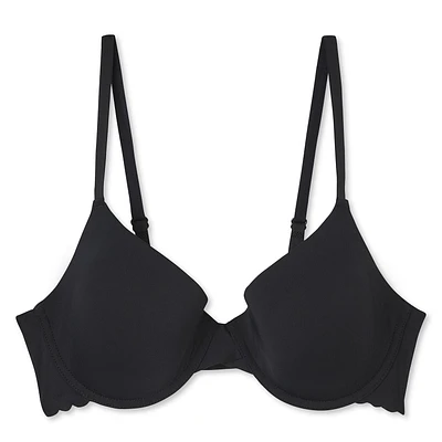 Soutien-gorge t-shirt à ailes festonnées George pour femmes Tailles 34B-40D