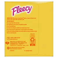 Fleecy Aroma Therapy Fabric Softener Dryer Sheets, Calm (Fabric Conditioner), 200 Sheets