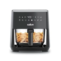 Salton Glass Basket Digital Air Fryer - 4.5L, AF2136, Digital,8 preset,ViewingWindow