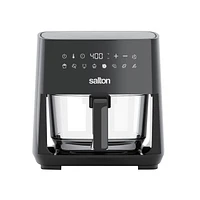 Salton Glass Basket Digital Air Fryer - 4.5L, AF2136, Digital,8 preset,ViewingWindow