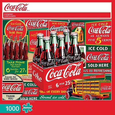 Buffalo Games - Coca-Cola - Evergreen - 1000 Piece Jigsaw Puzzle