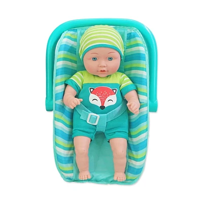 My Sweet Baby Teal Baby Doll with Carrier