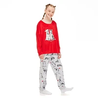 Pyjama 2 pièces en molleton de velours George pour filles