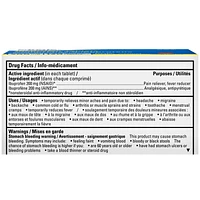 Equate Ibuprofen Tablet, 200mg, 120 Tablets