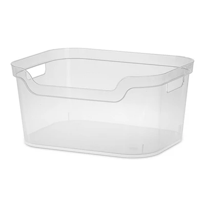 Sterilite Large Open Bin - Clear